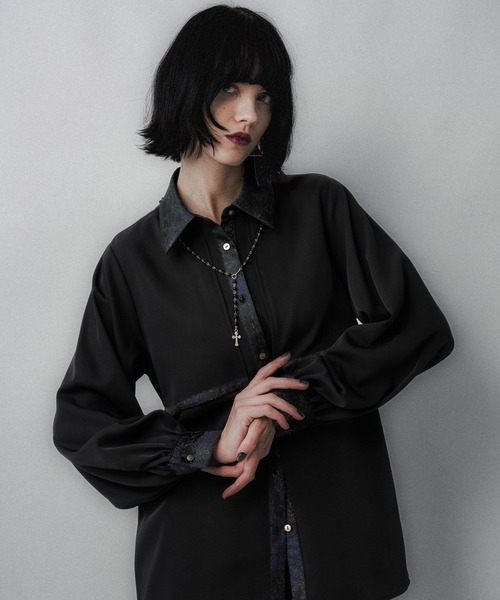 ラメアートジャガードシャツ(HARE)（シャツ/ブラウス）｜HARE（ハレ