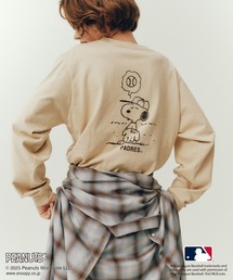 PEANUTS | 【PEANUTS×MLB COLLECTION by ROPE' PICNIC】ロングスリーブTee(Tシャツ/カットソー)