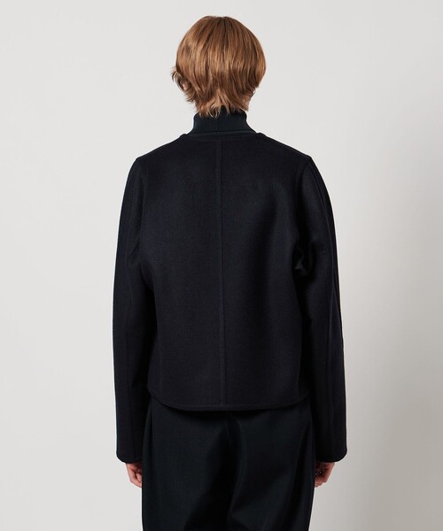 LOEFF＞リバー Vネック ジャケット（ノーカラージャケット）｜LOEFF