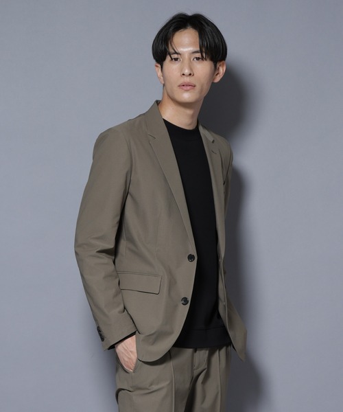 セール】「N JACKET BASIC」TEXBRID(R) ツイルジャケット/ストレッチ