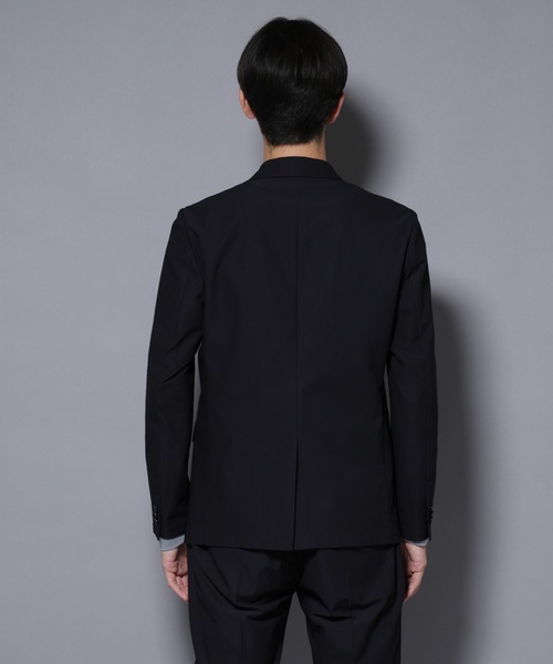 NANO universe(ナノユニバース)の「「N JACKET BASIC」TEXBRID(R) ツイルジャケット/ストレッチ・撥水(セットアップ可)(テーラードジャケット・メンズ・ダークネイビー/グリーン系その他4・S/M/L)」の18枚目の写真