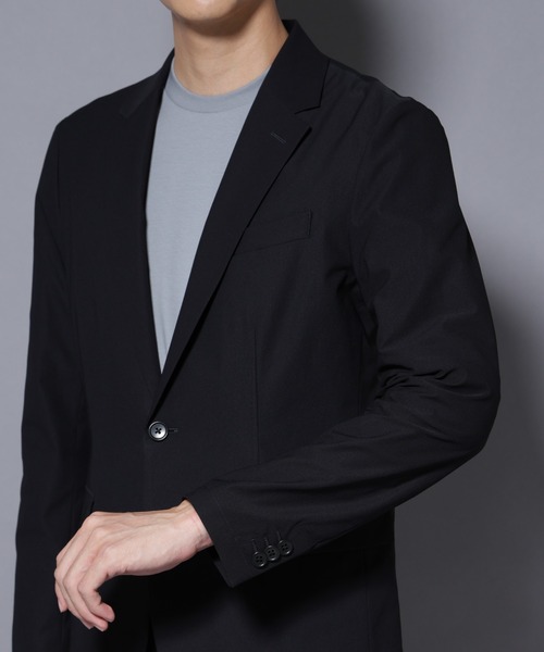 新品 Lサイズ nano universe ツイルクロスセットアップ ブラック シャンブレーツイルセットアップ | NANO universe（ナノ・ユニバース