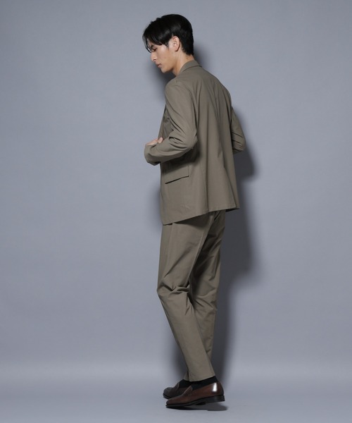 NANO universe(ナノユニバース)の「「N JACKET BASIC」TEXBRID(R) ツイルジャケット/ストレッチ・撥水(セットアップ可)(テーラードジャケット・メンズ・ダークネイビー/グリーン系その他4・S/M/L)」の15枚目の写真