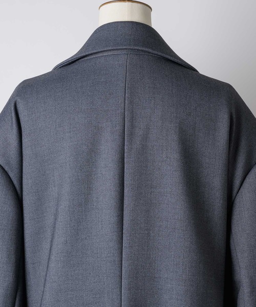 yae（ヤエ）の「Fur blocking coat / ファーブロッキングジャケット（テーラードジャケット・レディース・ブラック/グレー・FREE）」の8枚目の写真