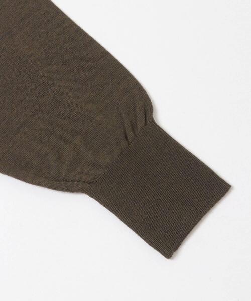 セール】イタリア糸メリノウールニットポロシャツ（ニット/セーター