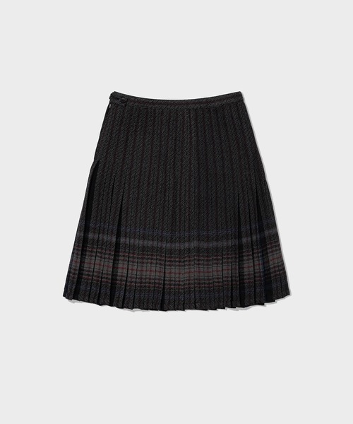 LOW CLASSIC（ロウ　クラシック）の「REVERSIBLE WOOL PLEATS SKIRTS（スカート・レディース・マルチ・S）」の22枚目の写真