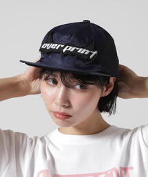 over print（オーバープリント）の「overprint/オーバープリント/SATAN MESH CAP（キャップ）」
