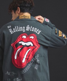 JACKROSE | B-TRS-Lips&Tongue カットオフワッペンシャツJKT(シャツ/ブラウス)