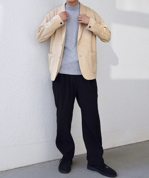 SHIPS any: 360° THE CIRCLE STRETCH ウールライク ジャケット