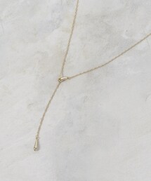 OPAQUE.CLIP | しずくメタルY字スライドチェーンネックレス(ネックレス)