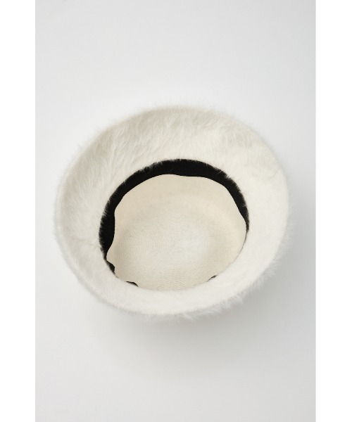 rienda（リエンダ）の「シャギーバケットハット 秋服 冬服（ハット・レディース・ホワイト/ブラック/グレー・FREE）」の8枚目の写真