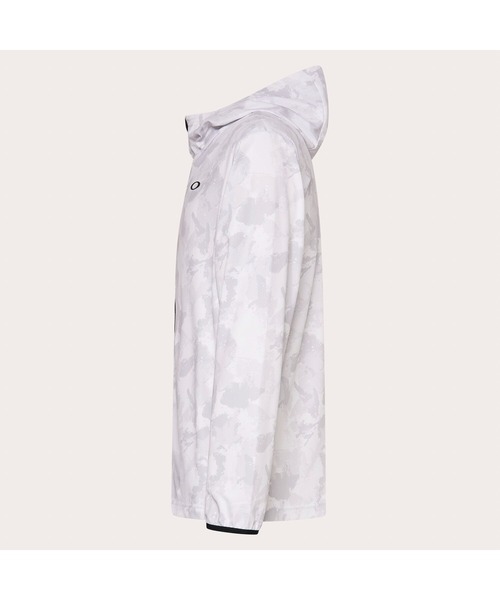 OAKLEY(オークリー)の「オークリー ENHANCE KNIT HOODY JACKET 15.0/フーディー付きジャケット/吸汗速乾/軽量/OAKLEY(その他アウター・メンズ・ブラック×グレー/ホワイト×グレー・M/L/XL/S)」の3枚目の写真
