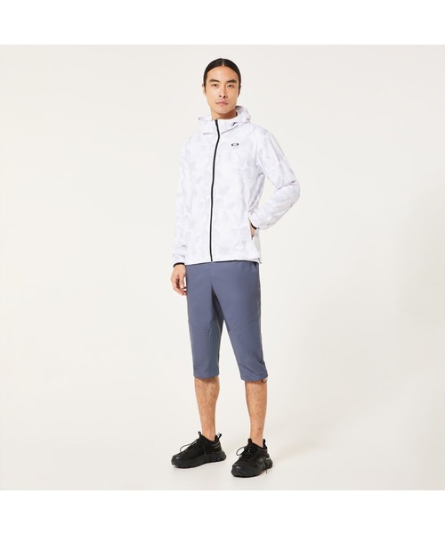 OAKLEY(オークリー)の「オークリー ENHANCE KNIT HOODY JACKET 15.0/フーディー付きジャケット/吸汗速乾/軽量/OAKLEY(その他アウター・メンズ・ブラック×グレー/ホワイト×グレー・M/L/XL/S)」の4枚目の写真
