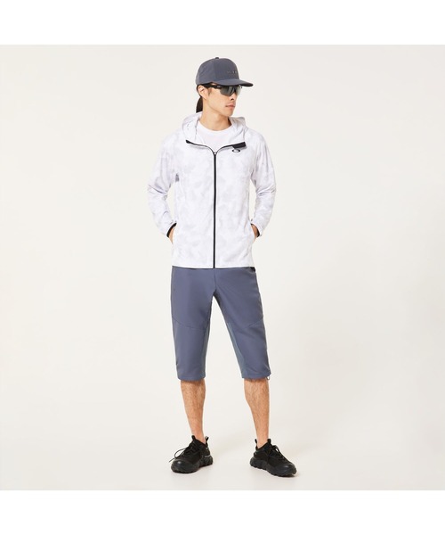 OAKLEY(オークリー)の「オークリー ENHANCE KNIT HOODY JACKET 15.0/フーディー付きジャケット/吸汗速乾/軽量/OAKLEY(その他アウター・メンズ・ブラック×グレー/ホワイト×グレー・M/L/XL/S)」の11枚目の写真
