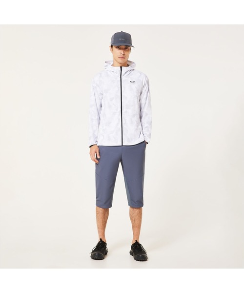 OAKLEY(オークリー)の「オークリー ENHANCE KNIT HOODY JACKET 15.0/フーディー付きジャケット/吸汗速乾/軽量/OAKLEY(その他アウター・メンズ・ブラック×グレー/ホワイト×グレー・M/L/XL/S)」の6枚目の写真
