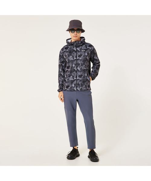 OAKLEY(オークリー)の「オークリー ENHANCE KNIT HOODY JACKET 15.0/フーディー付きジャケット/吸汗速乾/軽量/OAKLEY(その他アウター・メンズ・ブラック×グレー/ホワイト×グレー・M/L/XL/S)」の8枚目の写真