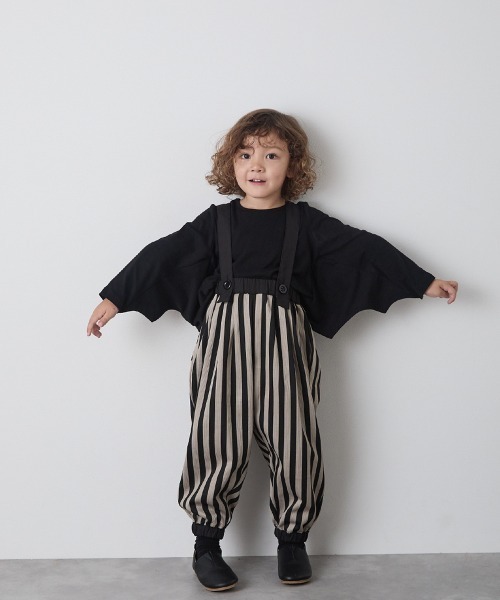 riziere（リジェール）の「コウモリプルオーバー（Tシャツ/カットソー・キッズ・ブラック/ブラウン・130/120/110/100/90）」の5枚目の写真