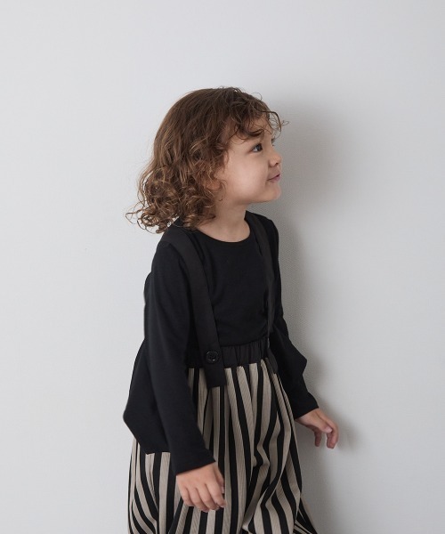 riziere（リジェール）の「コウモリプルオーバー（Tシャツ/カットソー・キッズ・ブラック/ブラウン・130/120/110/100/90）」の6枚目の写真