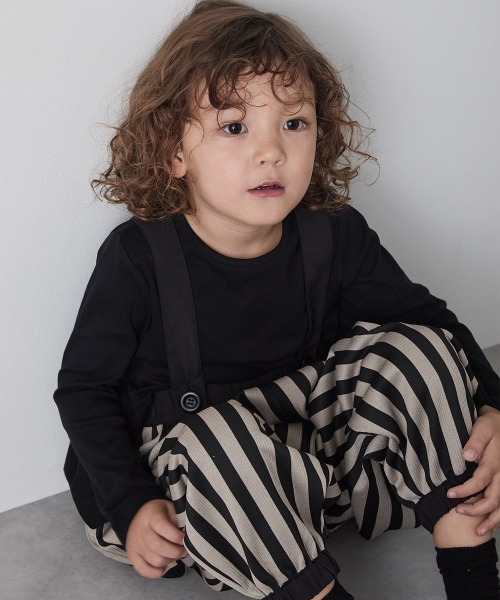 riziere（リジェール）の「コウモリプルオーバー（Tシャツ/カットソー・キッズ・ブラック/ブラウン・130/120/110/100/90）」の7枚目の写真