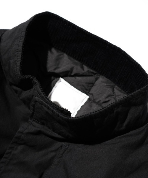 made in standard （メイドインスタンダード）の「MADE IN STANDARD メイドインスタンダード / QUILT LINED M-65 FIELD JACKET（ミリタリージャケット・メンズ・ブラック/オリーブ・MEDIUM/LARGE）」の18枚目の写真