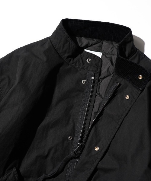 made in standard （メイドインスタンダード）の「MADE IN STANDARD メイドインスタンダード / QUILT LINED M-65 FIELD JACKET（ミリタリージャケット・メンズ・ブラック/オリーブ・MEDIUM/LARGE）」の19枚目の写真