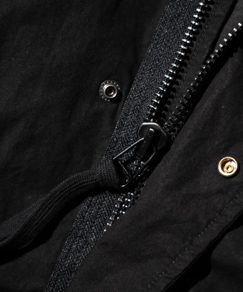 made in standard （メイドインスタンダード）の「MADE IN STANDARD メイドインスタンダード / QUILT LINED M-65 FIELD JACKET（ミリタリージャケット・メンズ・ブラック/オリーブ・MEDIUM/LARGE）」の21枚目の写真