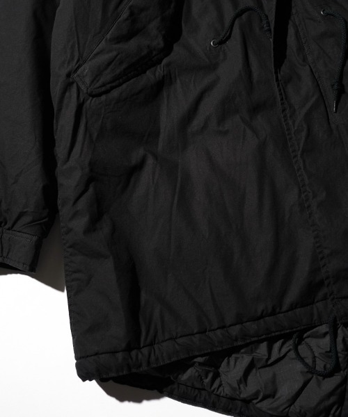 made in standard （メイドインスタンダード）の「MADE IN STANDARD メイドインスタンダード / QUILT LINED M-65 FIELD JACKET（ミリタリージャケット・メンズ・ブラック/オリーブ・MEDIUM/LARGE）」の22枚目の写真