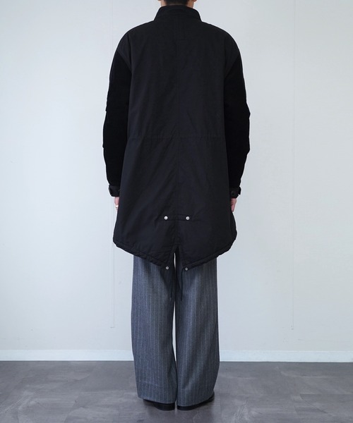 made in standard （メイドインスタンダード）の「MADE IN STANDARD メイドインスタンダード / QUILT LINED M-65 FIELD JACKET（ミリタリージャケット・メンズ・ブラック/オリーブ・MEDIUM/LARGE）」の14枚目の写真