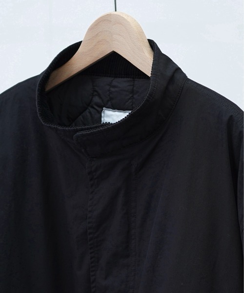 made in standard （メイドインスタンダード）の「MADE IN STANDARD メイドインスタンダード / QUILT LINED M-65 FIELD JACKET（ミリタリージャケット・メンズ・ブラック/オリーブ・MEDIUM/LARGE）」の11枚目の写真