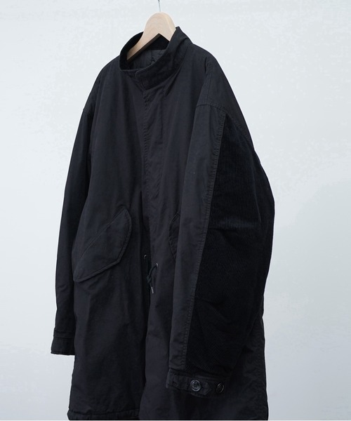 made in standard （メイドインスタンダード）の「MADE IN STANDARD メイドインスタンダード / QUILT LINED M-65 FIELD JACKET（ミリタリージャケット・メンズ・ブラック/オリーブ・MEDIUM/LARGE）」の10枚目の写真