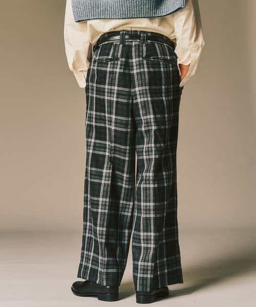 417 EDIFICE（フォーワンセブンエディフィス）の「LE JAPON ATELIE DOKAN スラックス（スラックス・メンズ・チャコールグレー/ベージュ/ブラック/グレー・MEDIUM/SMALL/LARGE）」の6枚目の写真