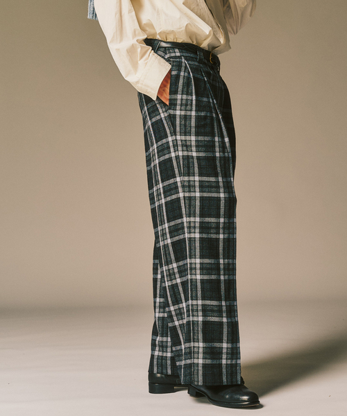 417 EDIFICE（フォーワンセブンエディフィス）の「LE JAPON ATELIE DOKAN スラックス（スラックス・メンズ・チャコールグレー/ベージュ/ブラック/グレー・MEDIUM/SMALL/LARGE）」の7枚目の写真