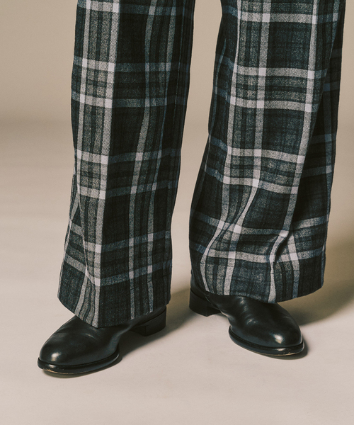 417 EDIFICE（フォーワンセブンエディフィス）の「LE JAPON ATELIE DOKAN スラックス（スラックス・メンズ・チャコールグレー/ベージュ/ブラック/グレー・MEDIUM/SMALL/LARGE）」の8枚目の写真