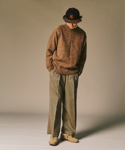 417 EDIFICE（フォーワンセブンエディフィス）の「LE JAPON ATELIE DOKAN スラックス（スラックス・メンズ・チャコールグレー/ベージュ/ブラック/グレー・MEDIUM/SMALL/LARGE）」の12枚目の写真