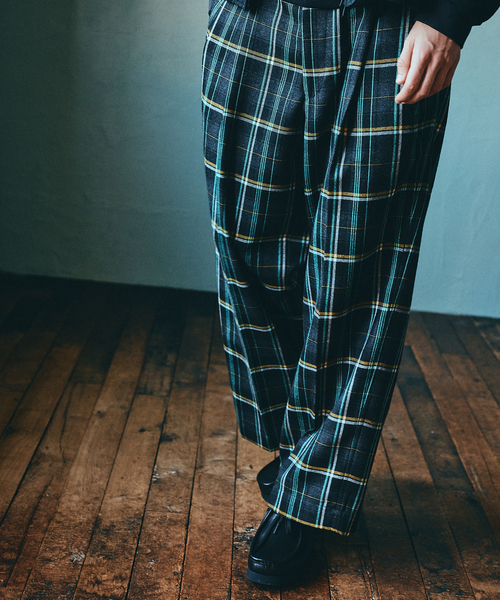 417 EDIFICE（フォーワンセブンエディフィス）の「LE JAPON ATELIE DOKAN スラックス（スラックス・メンズ・チャコールグレー/ベージュ/ブラック/グレー・MEDIUM/SMALL/LARGE）」の22枚目の写真