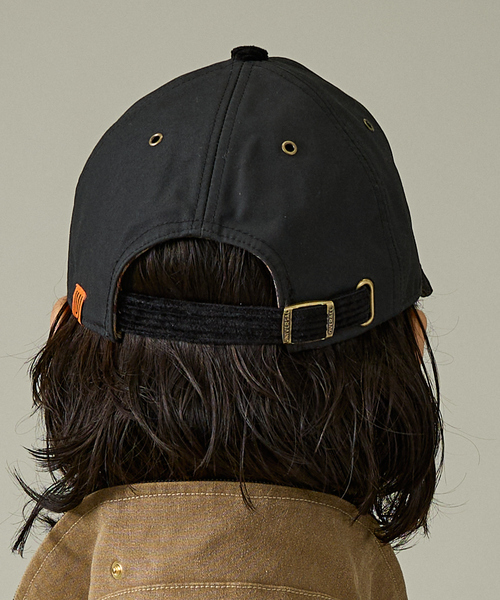 ABAHOUSE（アバハウス）の「【UNIVERSAL OVERALL / ユニバーサルオーバーオール】UO OILED COTTON COMBI CAP / オイルドコットン チェックコンビキャップ（キャップ・メンズ・カーキ/ブラック/ネイビー・フリー）」の21枚目の写真