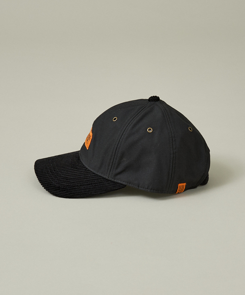 ABAHOUSE（アバハウス）の「【UNIVERSAL OVERALL / ユニバーサルオーバーオール】UO OILED COTTON COMBI CAP / オイルドコットン チェックコンビキャップ（キャップ・メンズ・カーキ/ブラック/ネイビー・フリー）」の18枚目の写真