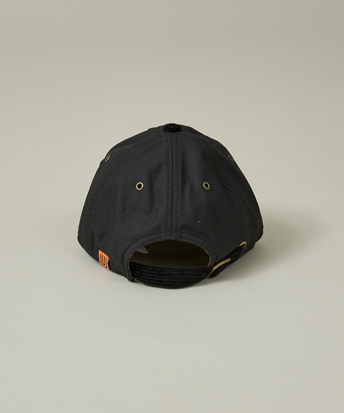 ABAHOUSE（アバハウス）の「【UNIVERSAL OVERALL / ユニバーサルオーバーオール】UO OILED COTTON COMBI CAP / オイルドコットン チェックコンビキャップ（キャップ・メンズ・カーキ/ブラック/ネイビー・フリー）」の17枚目の写真