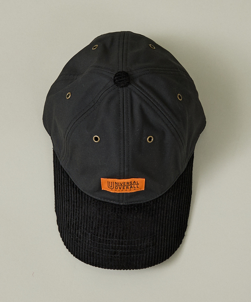 ABAHOUSE（アバハウス）の「【UNIVERSAL OVERALL / ユニバーサルオーバーオール】UO OILED COTTON COMBI CAP / オイルドコットン チェックコンビキャップ（キャップ・メンズ・カーキ/ブラック/ネイビー・フリー）」の16枚目の写真