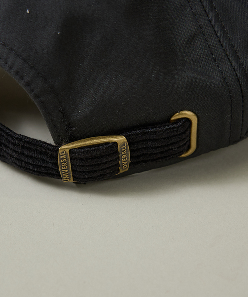 ABAHOUSE（アバハウス）の「【UNIVERSAL OVERALL / ユニバーサルオーバーオール】UO OILED COTTON COMBI CAP / オイルドコットン チェックコンビキャップ（キャップ・メンズ・カーキ/ブラック/ネイビー・フリー）」の12枚目の写真