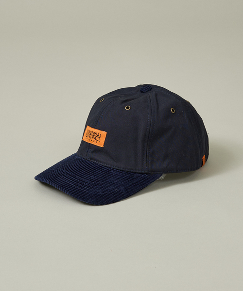 ABAHOUSE（アバハウス）の「【UNIVERSAL OVERALL / ユニバーサルオーバーオール】UO OILED COTTON COMBI CAP / オイルドコットン チェックコンビキャップ（キャップ・メンズ・カーキ/ブラック/ネイビー・フリー）」の10枚目の写真
