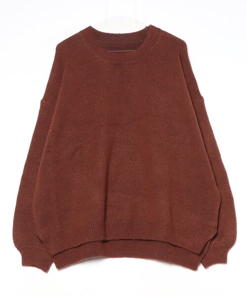 FREE STYLISTS（フリー スタイリスト）の「YUGA_YGMC Oversized knit top with voluminous sleeves（ニット/セーター・レディース・ブラウン/ベージュ・FREE）」の5枚目の写真