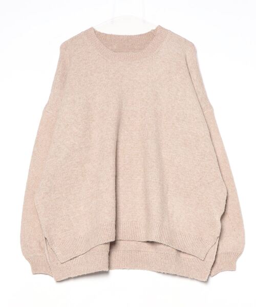 FREE STYLISTS（フリー スタイリスト）の「YUGA_YGMC Oversized knit top with voluminous sleeves（ニット/セーター・レディース・ブラウン/ベージュ・FREE）」の9枚目の写真