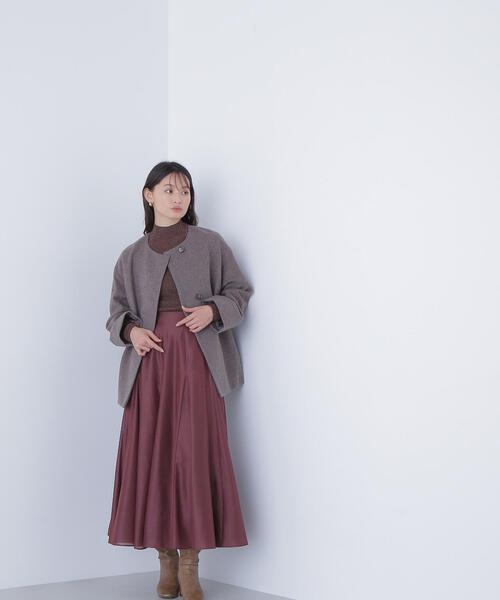 ◇【WEB限定カラー：モカ】【ちょうど、いい服】毎日に“ちょうどいい
