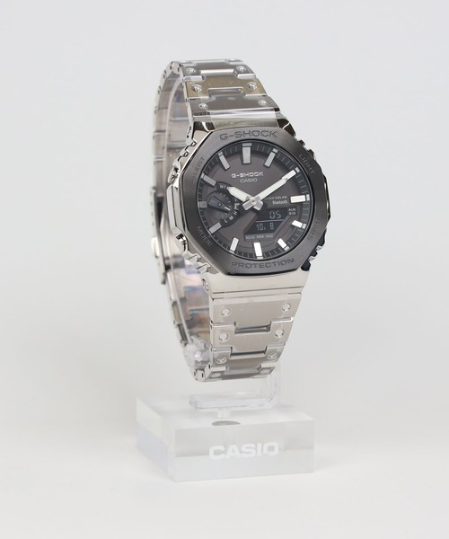 G-SHOCK（ジーショック）の「フルメタル / スマートフォンリンク＆タフソーラー / GM-B2100BT-1AJF（アナログ腕時計・メンズ・ブラック×シルバー・FREE）」の17枚目の写真
