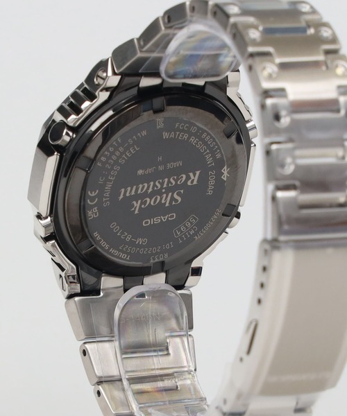 G-SHOCK（ジーショック）の「フルメタル / スマートフォンリンク＆タフソーラー / GM-B2100BT-1AJF（アナログ腕時計・メンズ・ブラック×シルバー・FREE）」の20枚目の写真