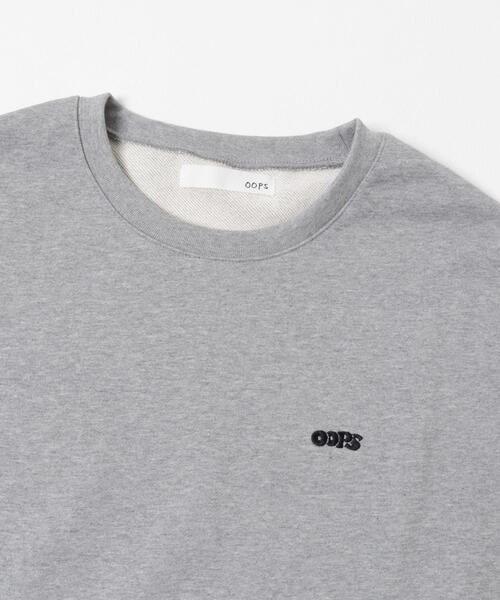 URBAN RESEARCH Sonny Label（アーバンリサーチサニーレーベル）の「OOPS　ヘビーウェイトスウェット（スウェット・メンズ・グレー/ブラック・MEDIUM/LARGE/X-LARGE）」の7枚目の写真