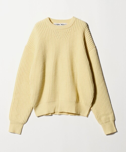 CITEN（シテン）の「＜CITEN＞アゼニットプルオーバー（ニット/セーター・メンズ・モカ/イエロー・M/L）」の10枚目の写真