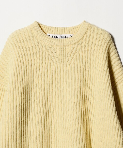 CITEN（シテン）の「＜CITEN＞アゼニットプルオーバー（ニット/セーター・メンズ・モカ/イエロー・M/L）」の12枚目の写真