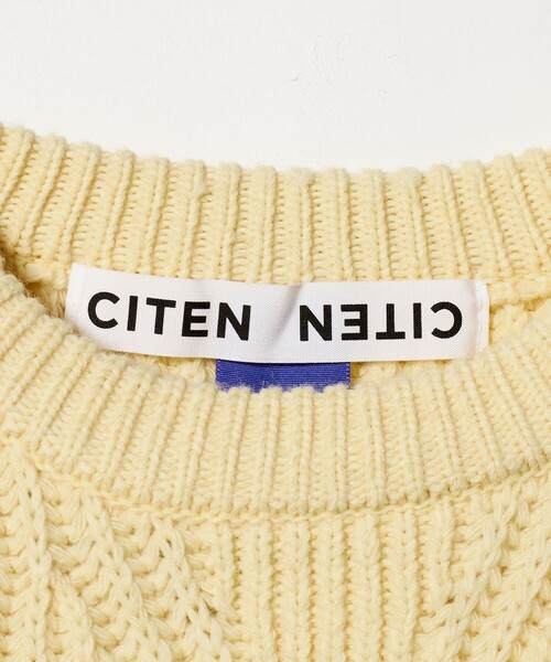 CITEN（シテン）の「＜CITEN＞アゼニットプルオーバー（ニット/セーター・メンズ・モカ/イエロー・M/L）」の19枚目の写真